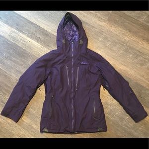 Patagonia water proof and insulated ski jacket